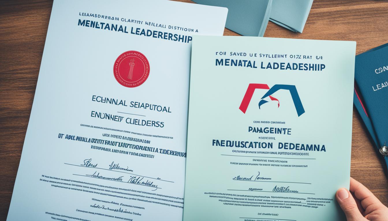 Comparing leadership and mental health courses