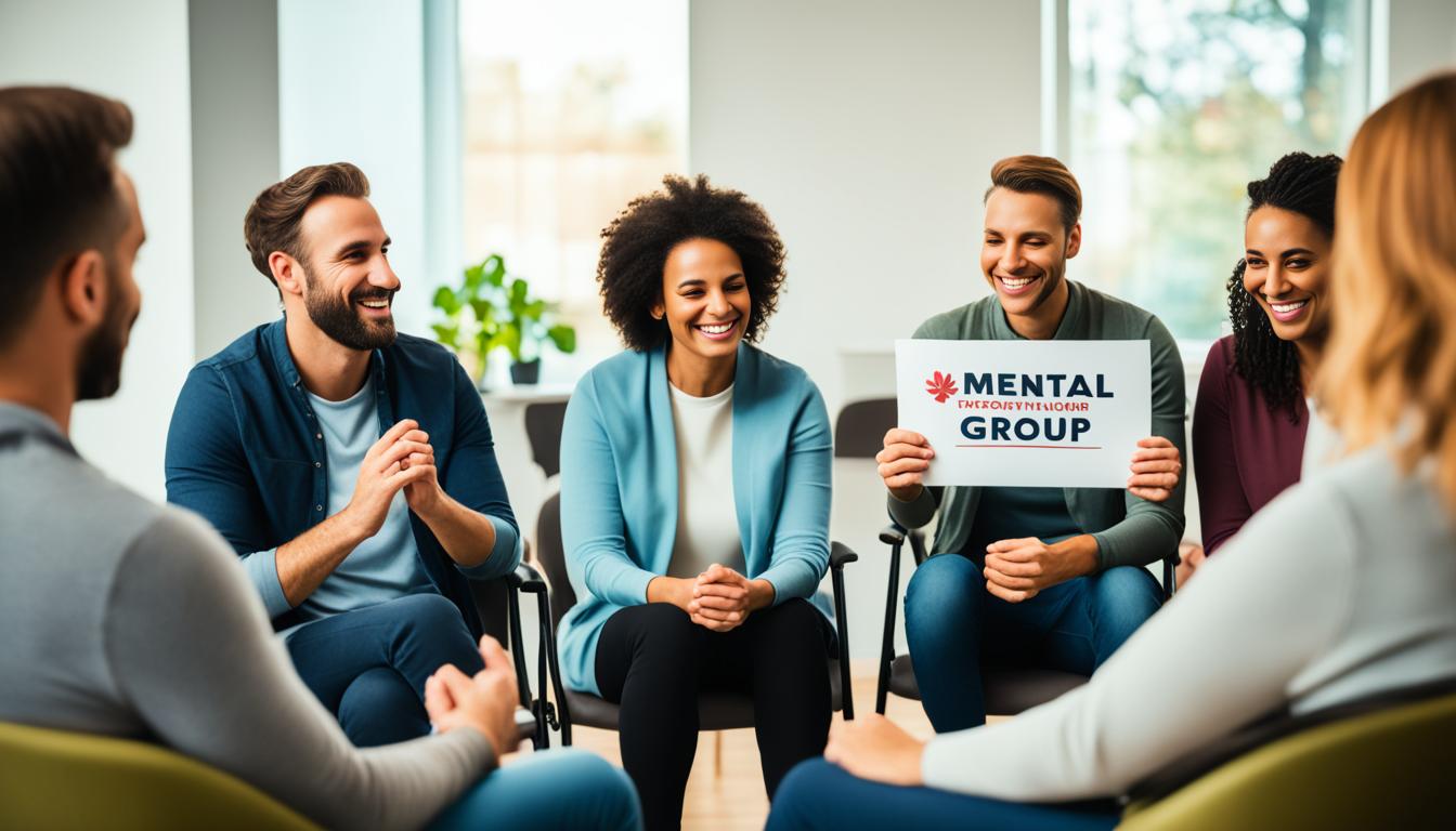 Local support groups for leadership and mental health